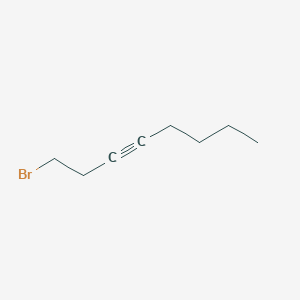 3-Octyne, 1-bromo- 3-Octyne, 1-bromo-