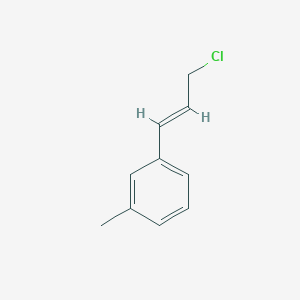 Benzene, 1-(3-chloro-1-propen-1-yl)-3-methyl- Benzene, 1-(3-chloro-1-propen-1-yl)-3-methyl-