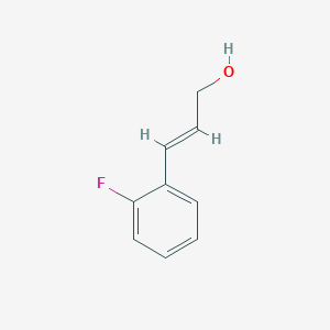 2-Propen-1-ol, 3-(2-fluorophenyl)-, (2E)- 2-Propen-1-ol, 3-(2-fluorophenyl)-, (2E)-