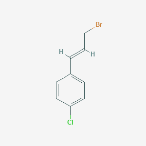 Benzene, 1-[(1E)-3-bromo-1-propen-1-yl]-4-chloro-  