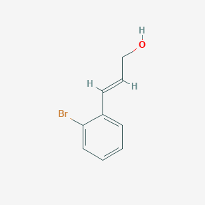 2-Propen-1-ol, 3-(2-bromophenyl)-, (2E)- 2-Propen-1-ol, 3-(2-bromophenyl)-, (2E)-