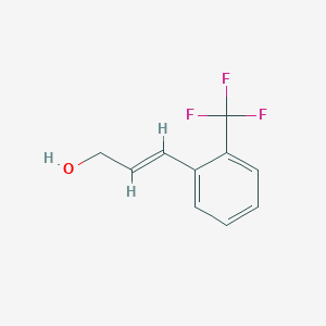 2-Propen-1-ol, 3-[2-(trifluoromethyl)phenyl]-, (2E)- 