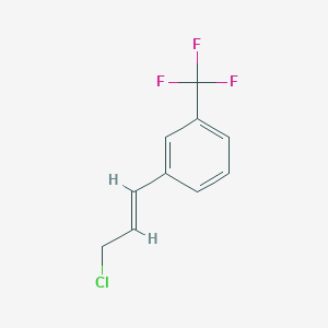 Benzene, 1-(3-chloro-1-propen-1-yl)-3-(trifluoromethyl)- 