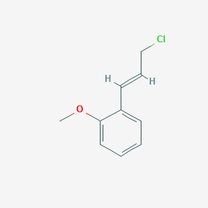 Benzene, 1-(3-chloro-1-propen-1-yl)-2-methoxy- Benzene, 1-(3-chloro-1-propen-1-yl)-2-methoxy-