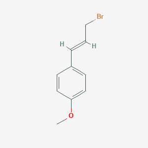 Benzene, 1-[(1E)-3-bromo-1-propen-1-yl]-4-methoxy- 
