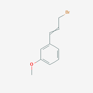 Benzene, 1-(3-bromo-1-propen-1-yl)-3-methoxy Benzene, 1-(3-bromo-1-propen-1-yl)-3-methoxy