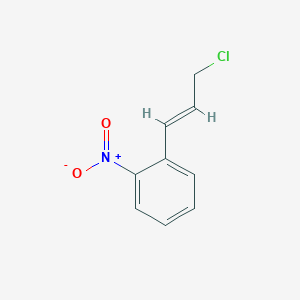 Benzene, 1-(3-chloro-1-propen-1-yl)-2-nitro- 