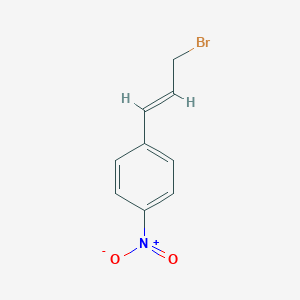 Benzene, 1-[(1E)-3-bromo-1-propen-1-yl]-4-nitro- 