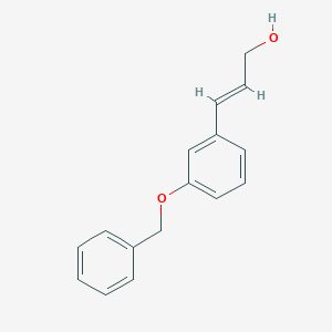 2-Propen-1-ol, 3-[3-(phenylmethoxy)phenyl]-, (2E)-
