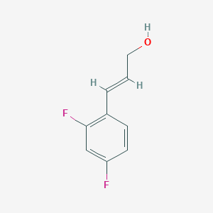 3-(2,4-Difluoro-phenyl)-prop-2-en-1-ol 3-(2,4-Difluoro-phenyl)-prop-2-en-1-ol