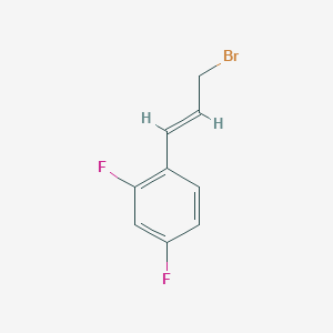 2,4-Difluorocinnamyl bromide 2,4-Difluorocinnamyl bromide