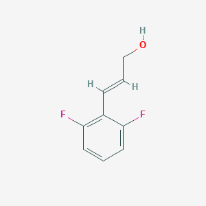 2-Propen-1-ol, 3-(2,6-difluorophenyl)- 2-Propen-1-ol, 3-(2,6-difluorophenyl)-