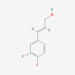 2-Propen-1-ol, 3-(3,4-difluorophenyl)- 2-Propen-1-ol, 3-(3,4-difluorophenyl)-