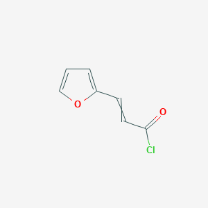 2-Propenoyl chloride, 3-(2-furanyl)- 2-Propenoyl chloride, 3-(2-furanyl)-