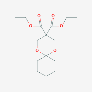 1,5-Dioxaspiro[5.5]undecane-3,3-dicarboxylic acid, 3,3-diethyl ester