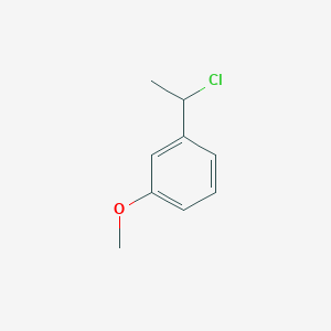 Benzene, 1-(1-chloroethyl)-3-methoxy- 
