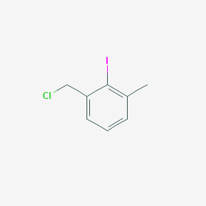 1-(chloromethyl)-2-iodo-3-methylbenzene 