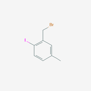 2-(bromomethyl)-1-iodo-4-methylbenzene  
