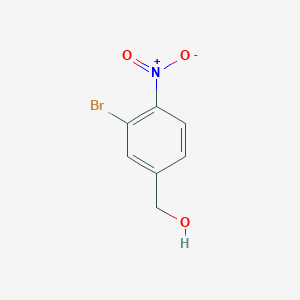 (3-bromo-4-nitrophenyl)methanol (3-bromo-4-nitrophenyl)methanol