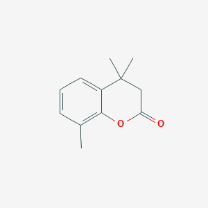 4,4,8-trimethylchroman-2-one 4,4,8-trimethylchroman-2-one