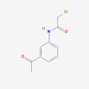 N-(3-acetylphenyl)-2-bromoacetamide 