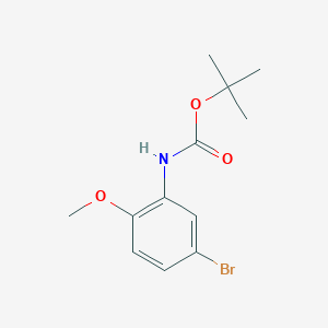tert-butyl (5-bromo-2-methoxyphenyl)carbamate tert-butyl (5-bromo-2-methoxyphenyl)carbamate