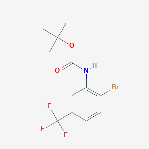  tert-butyl (2-bromo-5-(trifluoromethyl)phenyl)carbamate 