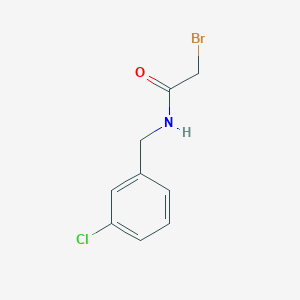 2-Bromo-N-(3-chlorobenzyl)acetamide 