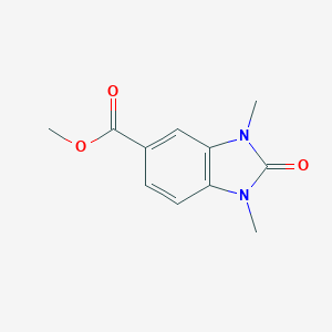 1H-Benzimidazole-5-carboxylic acid, 2,3-dihydro-1,3-dimethyl-2-oxo-, methyl ester