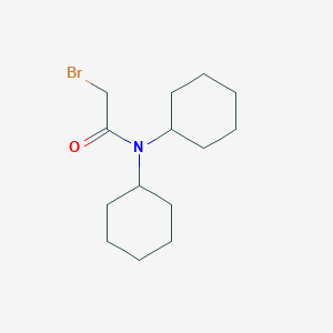2-bromo-N,N-dicyclohexylacetamide 2-bromo-N,N-dicyclohexylacetamide