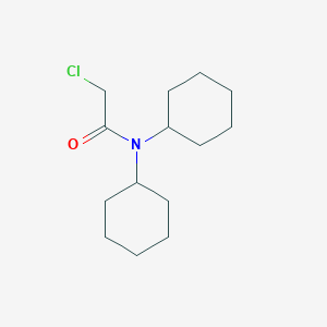 Acetamide, 2-chloro-N,N-dicyclohexyl- Acetamide, 2-chloro-N,N-dicyclohexyl-