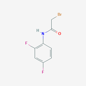 N-(2,4-difluorophenyl)-2-bromoacetamide N-(2,4-difluorophenyl)-2-bromoacetamide