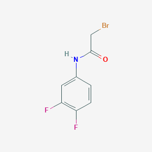 2-bromo-N-(3,4-difluorophenyl)acetamide 2-bromo-N-(3,4-difluorophenyl)acetamide