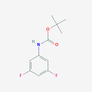 tert-butyl N-(3,5-difluorophenyl)carbamate tert-butyl N-(3,5-difluorophenyl)carbamate
