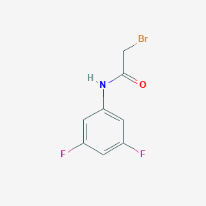2-bromo-N-(3,5-difluorophenyl)acetamide 2-bromo-N-(3,5-difluorophenyl)acetamide
