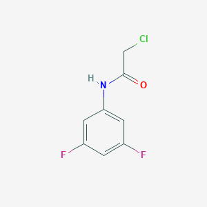 2-chloro-N-(3,5-difluorophenyl)acetamide 2-chloro-N-(3,5-difluorophenyl)acetamide