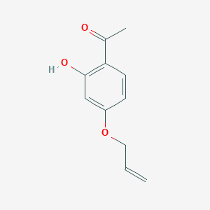 1-(2-hydroxy-4-prop-2-enoxyphenyl)ethanone 1-(2-hydroxy-4-prop-2-enoxyphenyl)ethanone