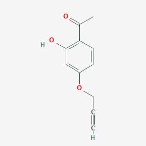 1-[2-hydroxy-4-(prop-2-yn-1-yloxy)phenyl]ethan-1-one