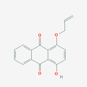 9,10-Anthracenedione, 1-hydroxy-4-(2-propen-1-yloxy)- 9,10-Anthracenedione, 1-hydroxy-4-(2-propen-1-yloxy)-