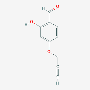 2-hydroxy-4-(prop-2-yn-1-yloxy)benzaldehyde 2-hydroxy-4-(prop-2-yn-1-yloxy)benzaldehyde
