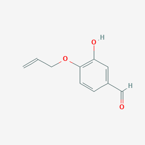 Benzaldehyde, 3-hydroxy-4-(2-propen-1-yloxy)- Benzaldehyde, 3-hydroxy-4-(2-propen-1-yloxy)-