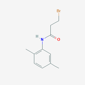 3-bromo-N-(2,5-dimethylphenyl)propanamide 3-bromo-N-(2,5-dimethylphenyl)propanamide