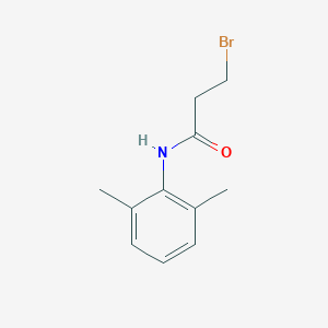 Propanamide, 3-bromo-N-(2,6-dimethylphenyl)- Propanamide, 3-bromo-N-(2,6-dimethylphenyl)-