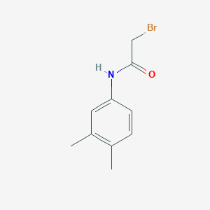 2-Bromo-N-(3,4-dimethylphenyl)acetamide 2-Bromo-N-(3,4-dimethylphenyl)acetamide