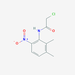 2-chloro-N-(2,3-dimethyl-6-nitrophenyl)acetamide 2-chloro-N-(2,3-dimethyl-6-nitrophenyl)acetamide