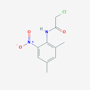 Acetamide, 2-chloro-N-(2,4-dimethyl-6-nitrophenyl)- Acetamide, 2-chloro-N-(2,4-dimethyl-6-nitrophenyl)-