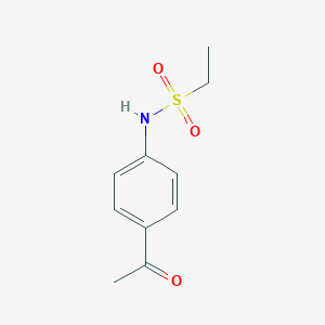 N-(4-acetylphenyl)ethanesulfonamide N-(4-acetylphenyl)ethanesulfonamide