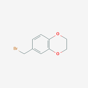 6-Bromomethyl-2,3-dihydro-benzo[1,4]dioxine 