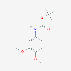 tert-butyl N-(3,4-dimethoxyphenyl)carbamate tert-butyl N-(3,4-dimethoxyphenyl)carbamate
