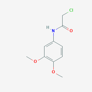 2-chloro-N-(3,4-dimethoxyphenyl)acetamide 2-chloro-N-(3,4-dimethoxyphenyl)acetamide